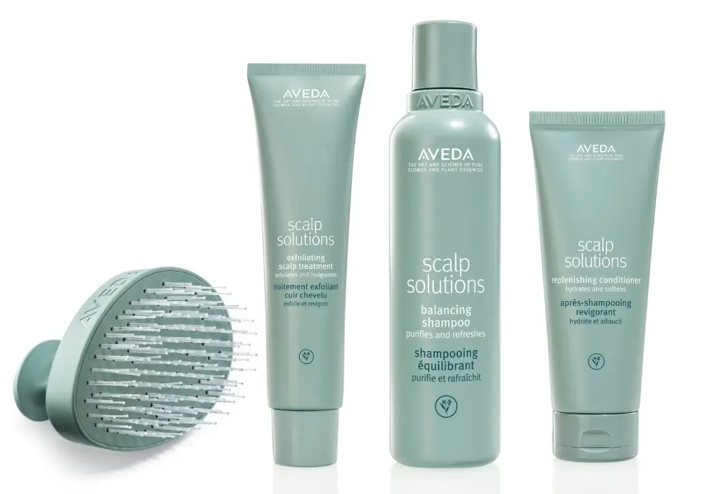 アヴェダ　AVEDA スカルプ ソリューション スカルプ ブラシ スカルプ ソリューション エクスフォリエイティング スカルプ トリートメント　アヴェダ スカルプ ソリューション バランシング シャンプー 200ml　アヴェダ スカルプ ソリューション コンディショナー 200ml　頭皮ケア　スカルプケア　髪質改善　ヘアケア 基本ケア