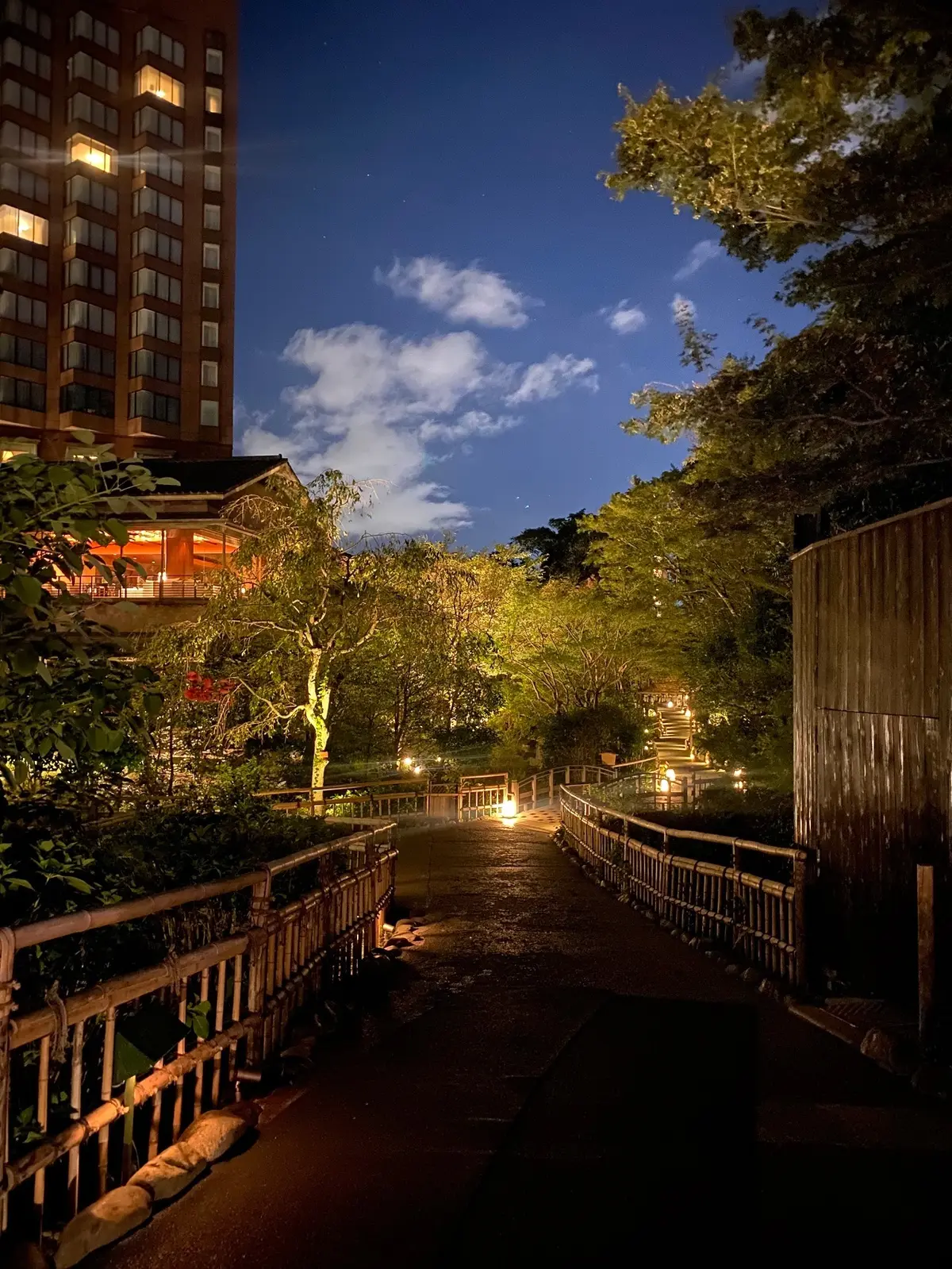 ホテル椿山荘東京の庭園