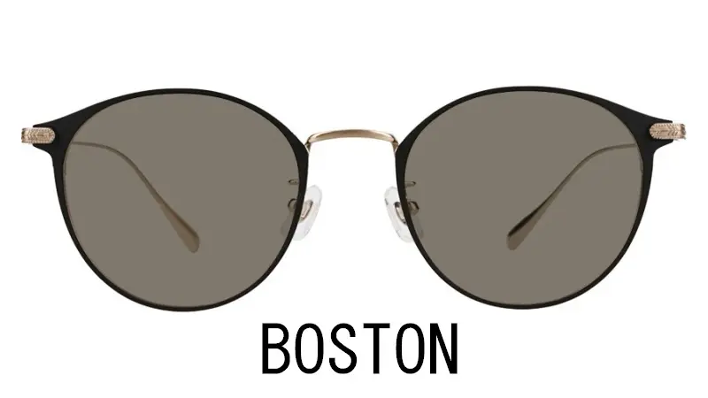 ボストンフレームサングラス