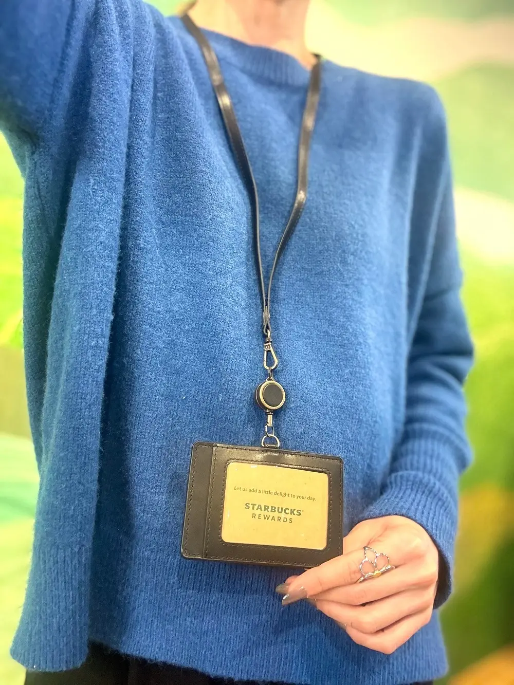スタバリワード「リサイクルレザー IDカードホルダー」