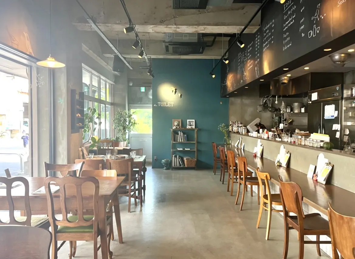 京都cafemarble_店内