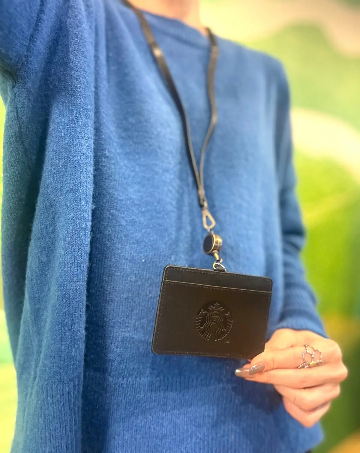 スタバリワード「リサイクルレザー IDカードホルダー」