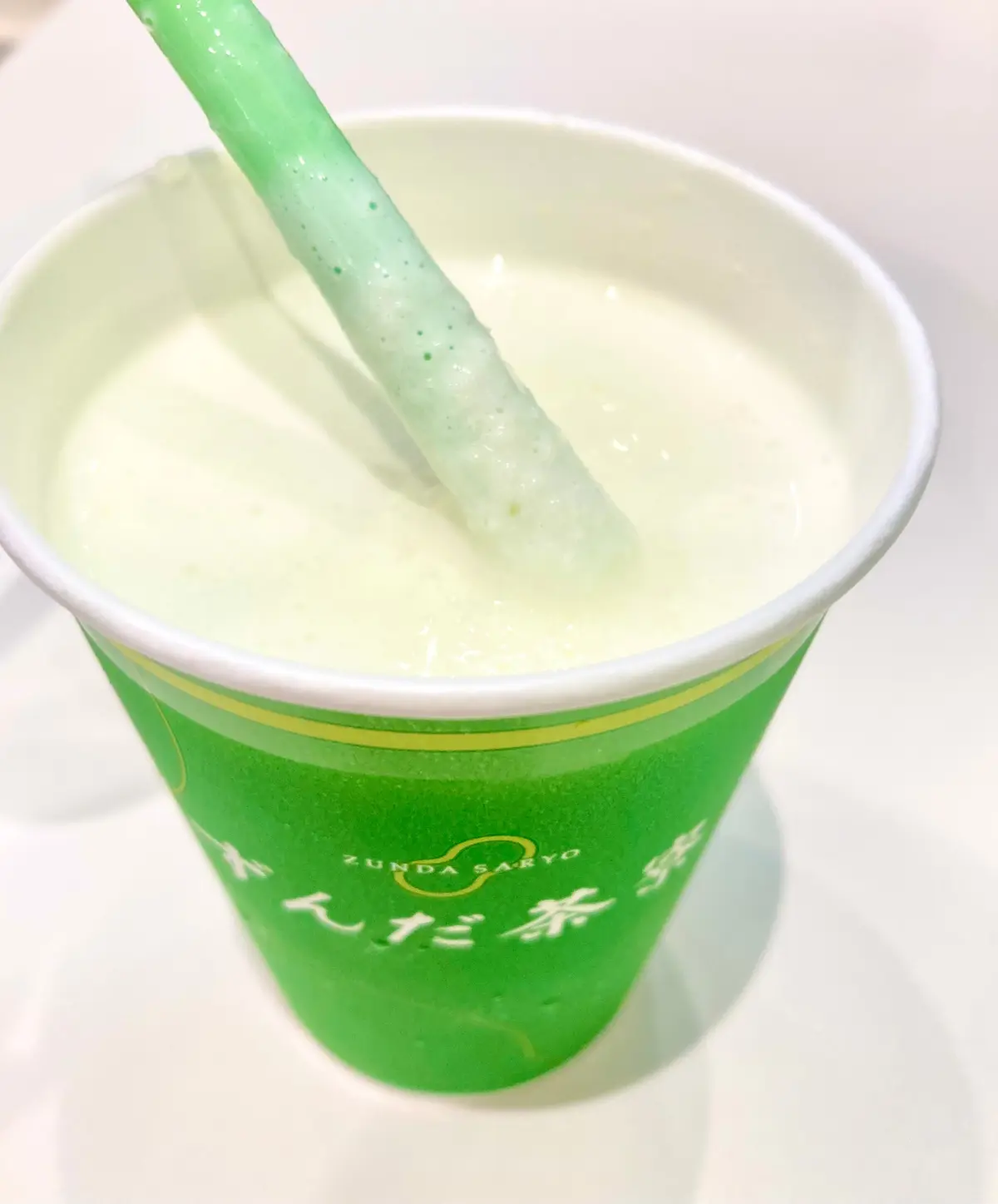 仙台駅　エキナカ　カフェ　ずんだ茶寮　仙台駅ずんだ小径店　ずんだシェイク　