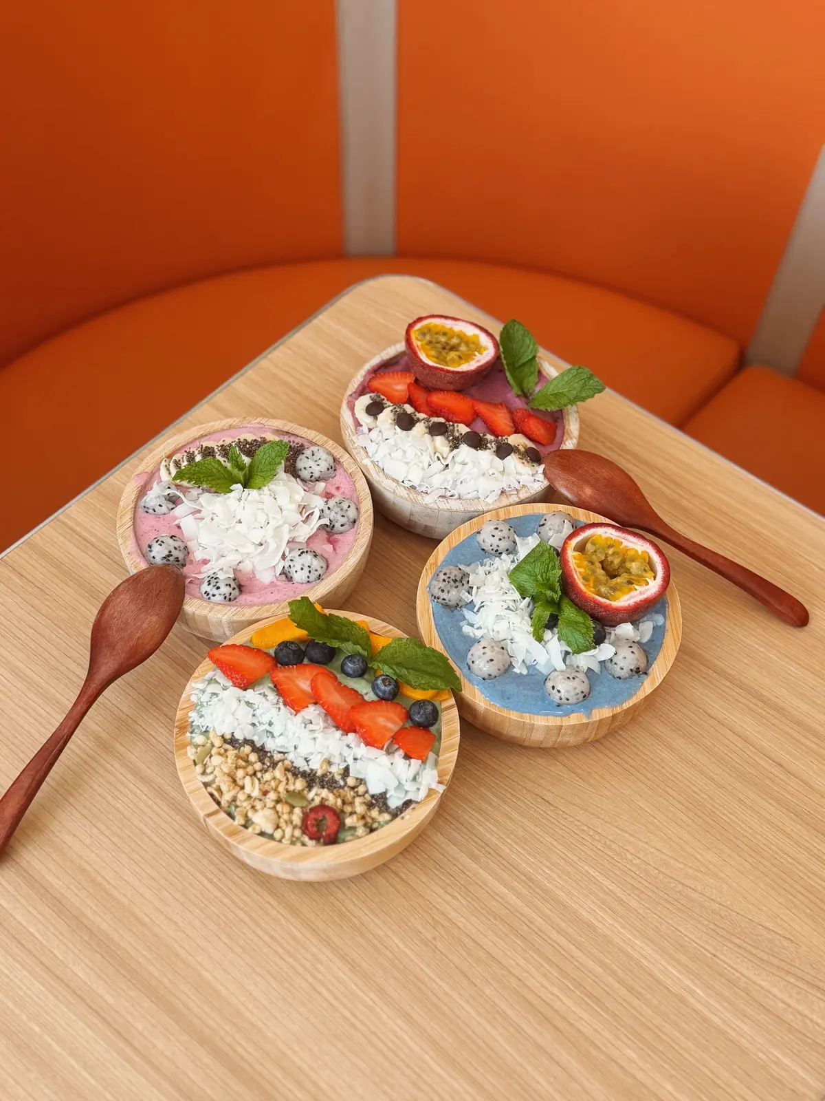 Green Waffle Diner　アサイーボウルなど