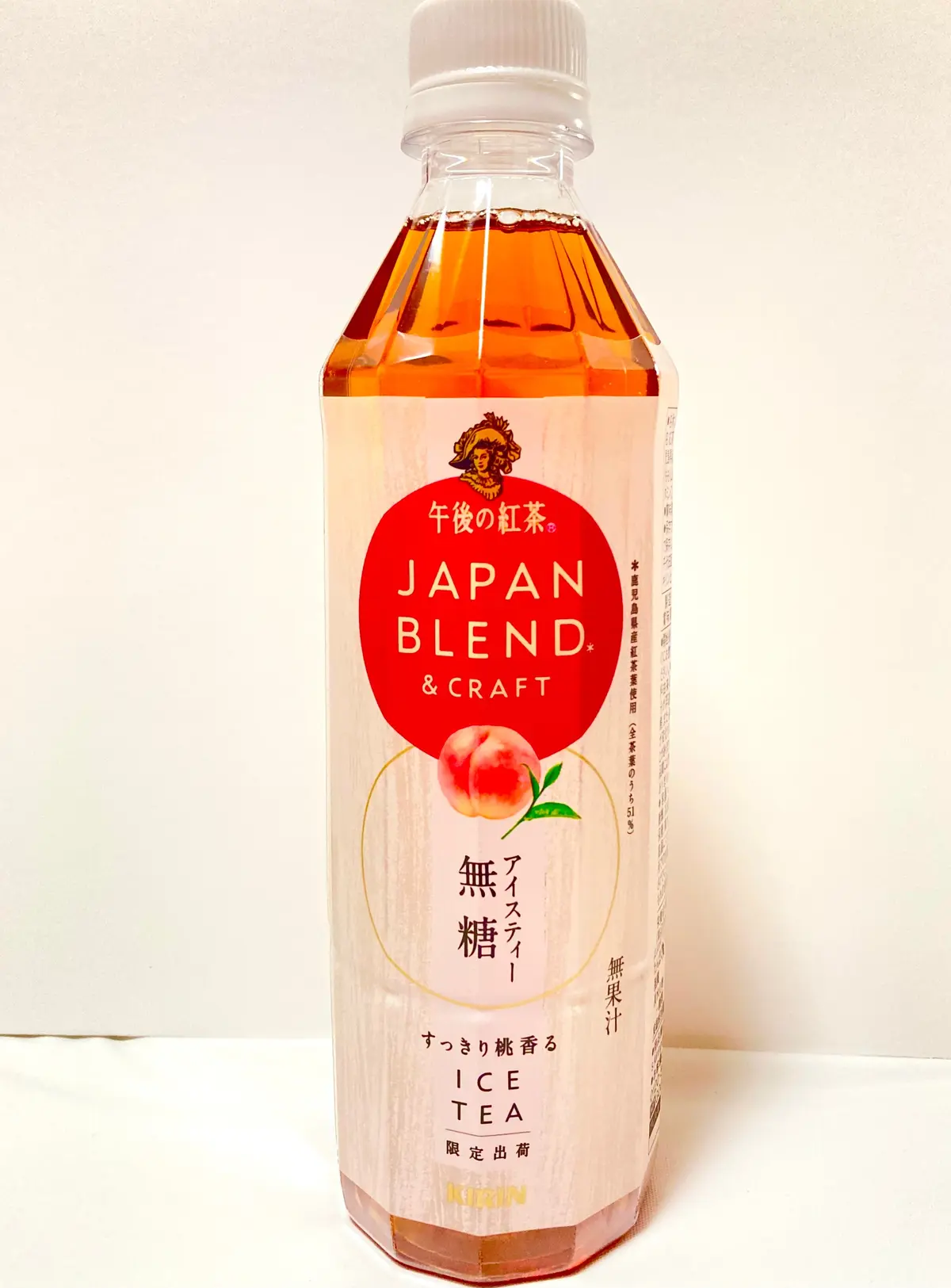 キリン　午後の紅茶  JAPAN BLEND＆CRAFT  桃香るアイスティー　ペットボトル　