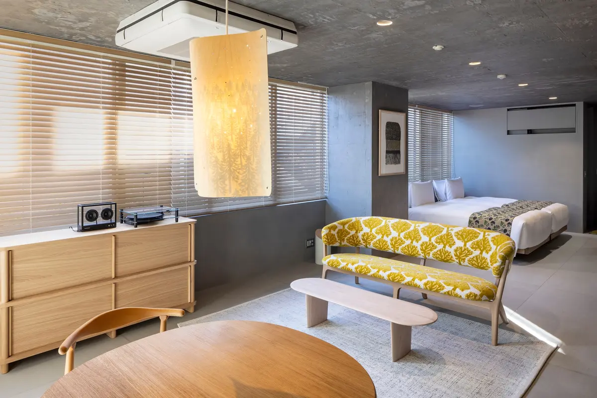 ミナ ペルホネン監修の世界観に浸る、特別な2部屋