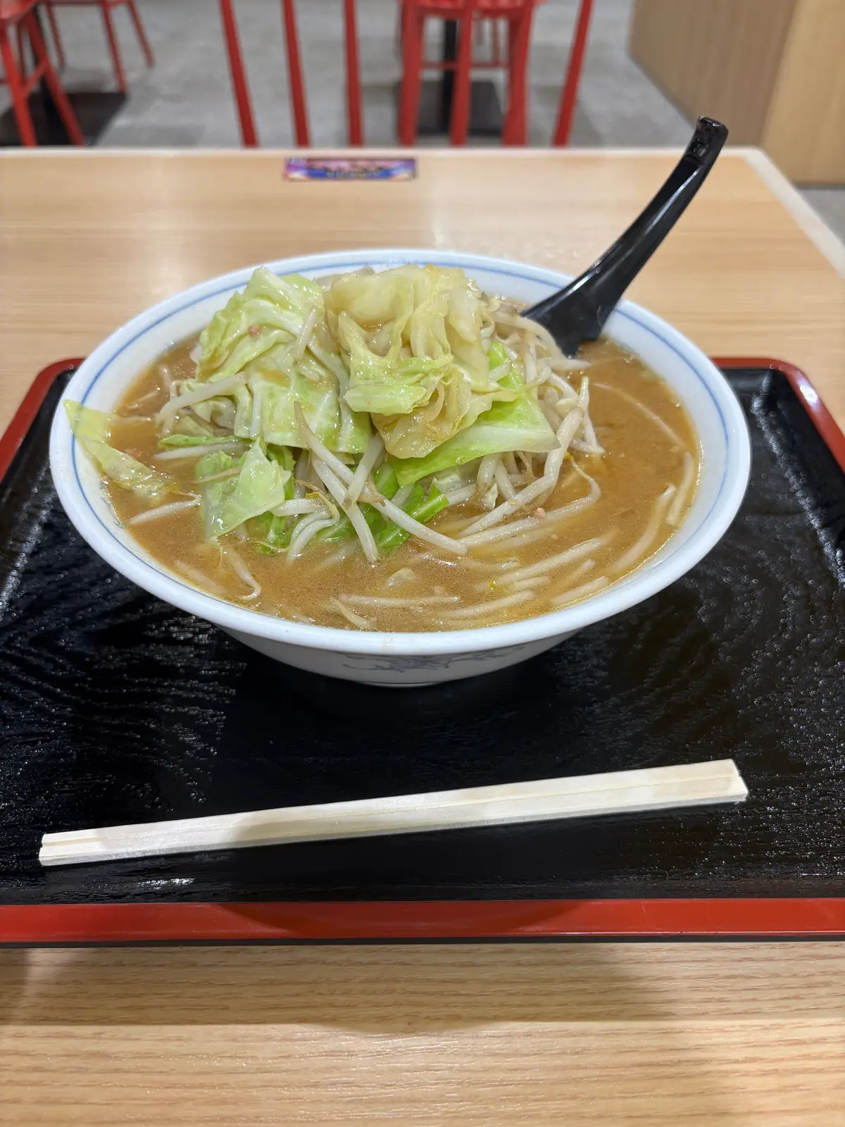 中みそ　ラーメン