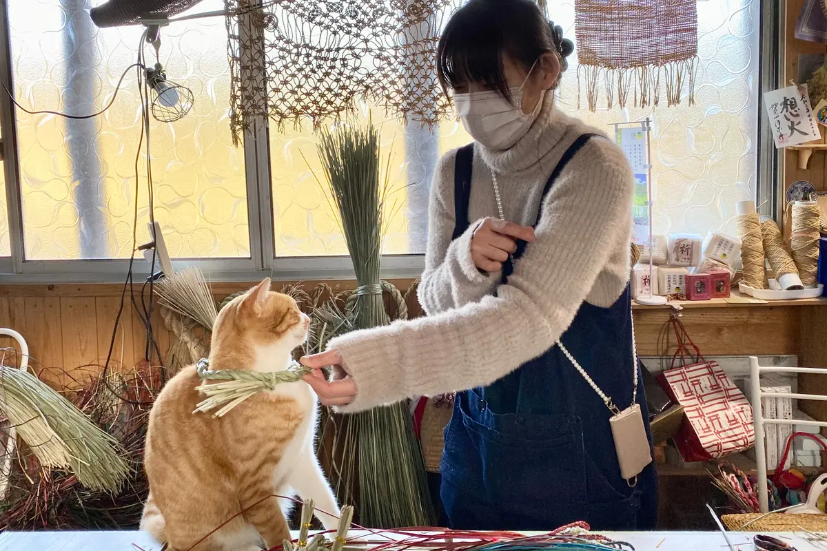 大分県のパワースポットを巡る旅：七島藺工房 ななつむぎを運営する七島藺アーティスト岩切千佳さん