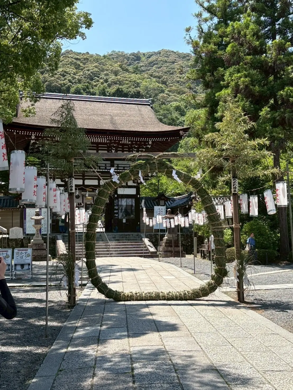 【夏の京都】松尾大社、茅の輪くぐり初めっの画像_2