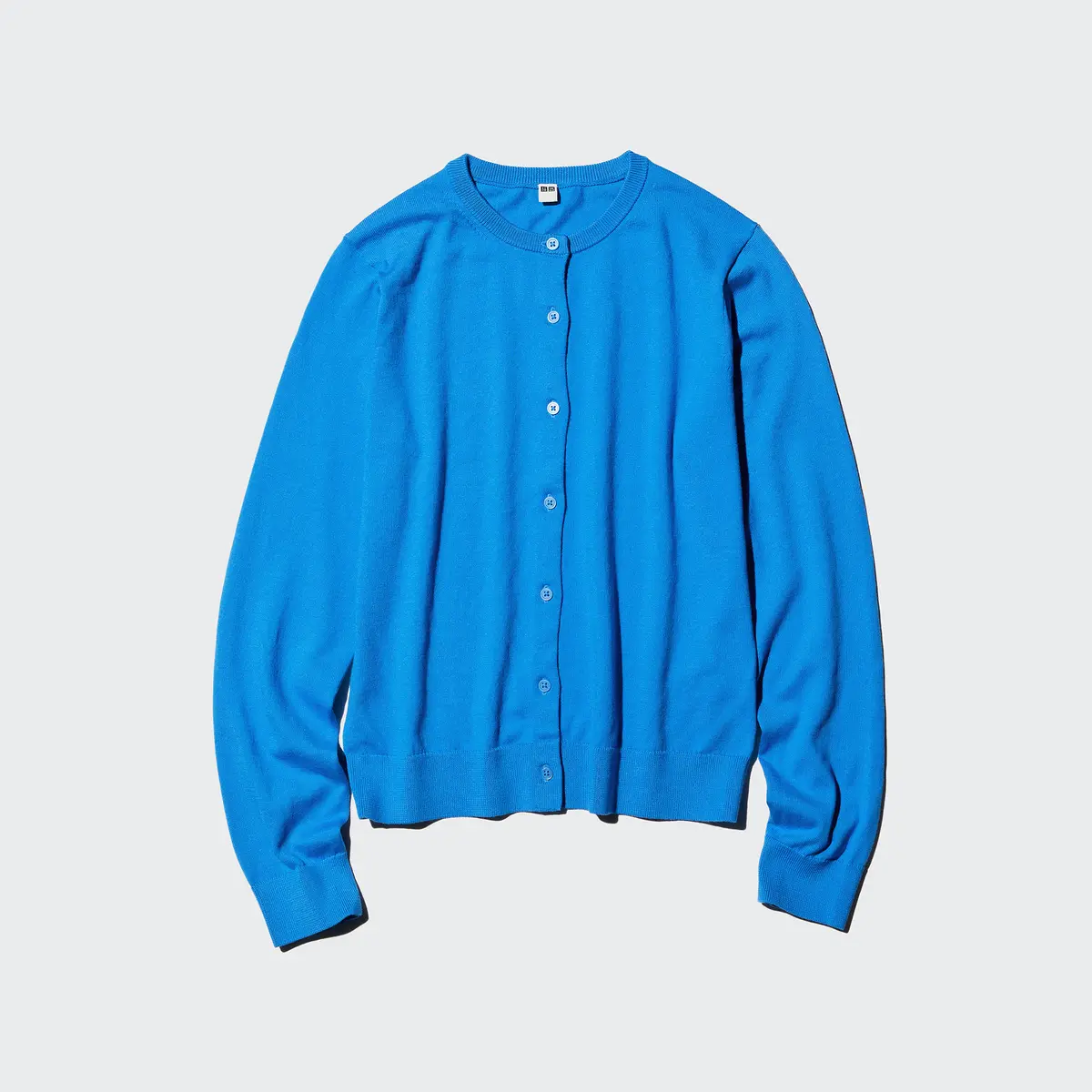 ユニクロ　UVカットクルーネックカーディガン