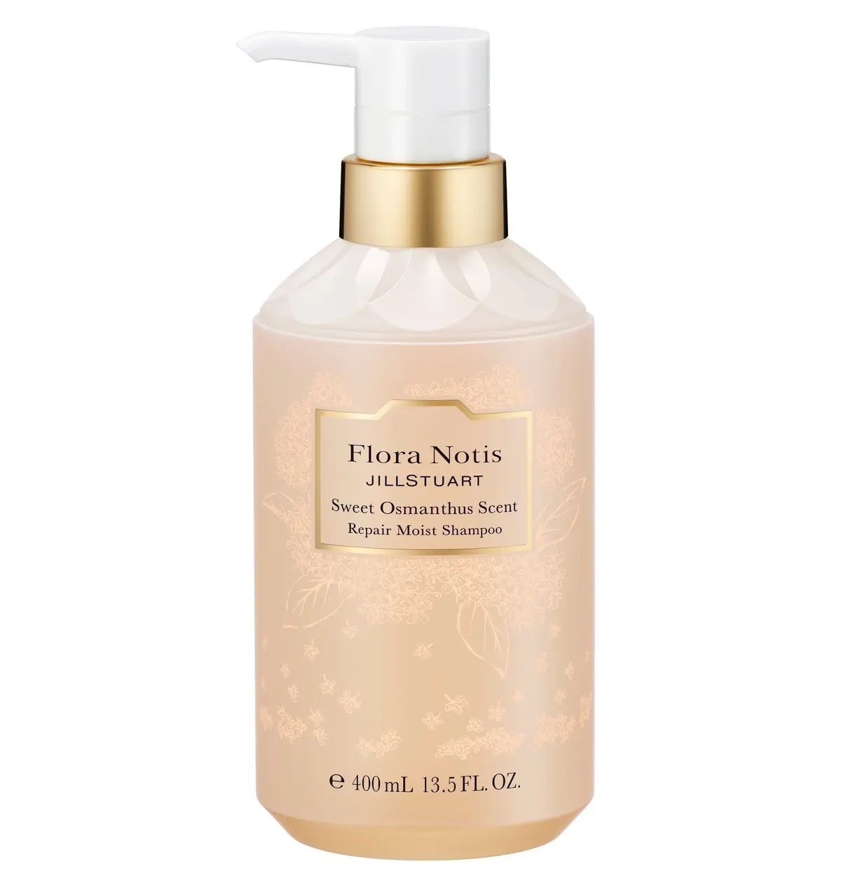 フローラノーティス ジルスチュアート  フローラノーティス ジルスチュアート　スウィートオスマンサス　リペアモイストシャンプー 400mL ¥3300 <2025年8月8日（金）限定発売＞