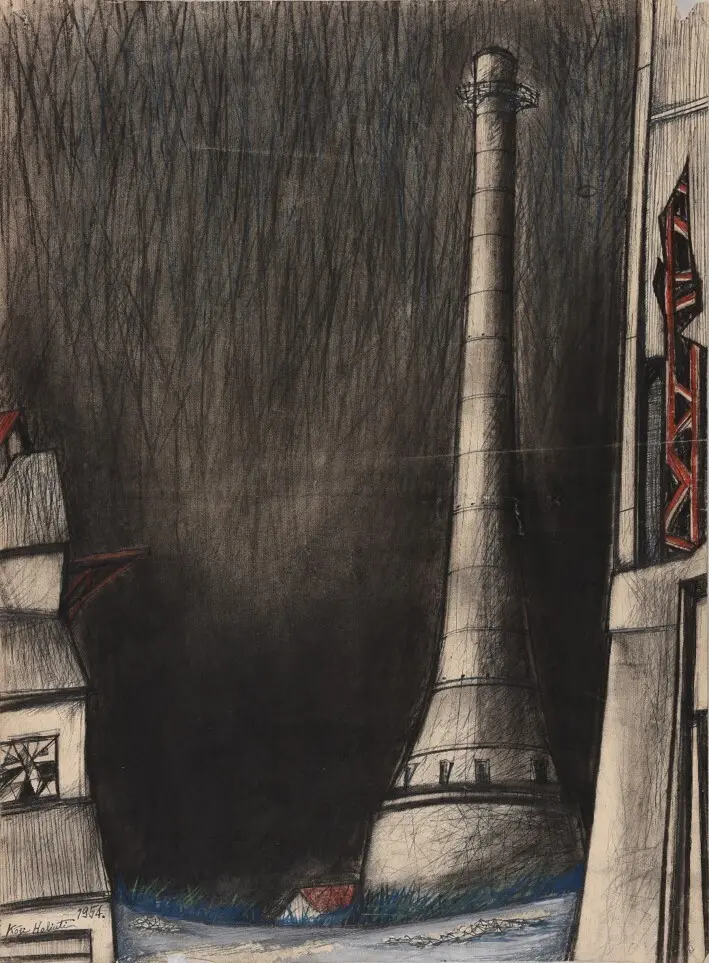 堀内康司《無題》1954年　島根県立美術館蔵