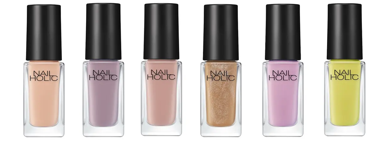 商品画像 ネイルホリック くすみカラーズ  つめ用ファンデ+ 5mL　各￥440 <2025年６月16日（月）発売＞　