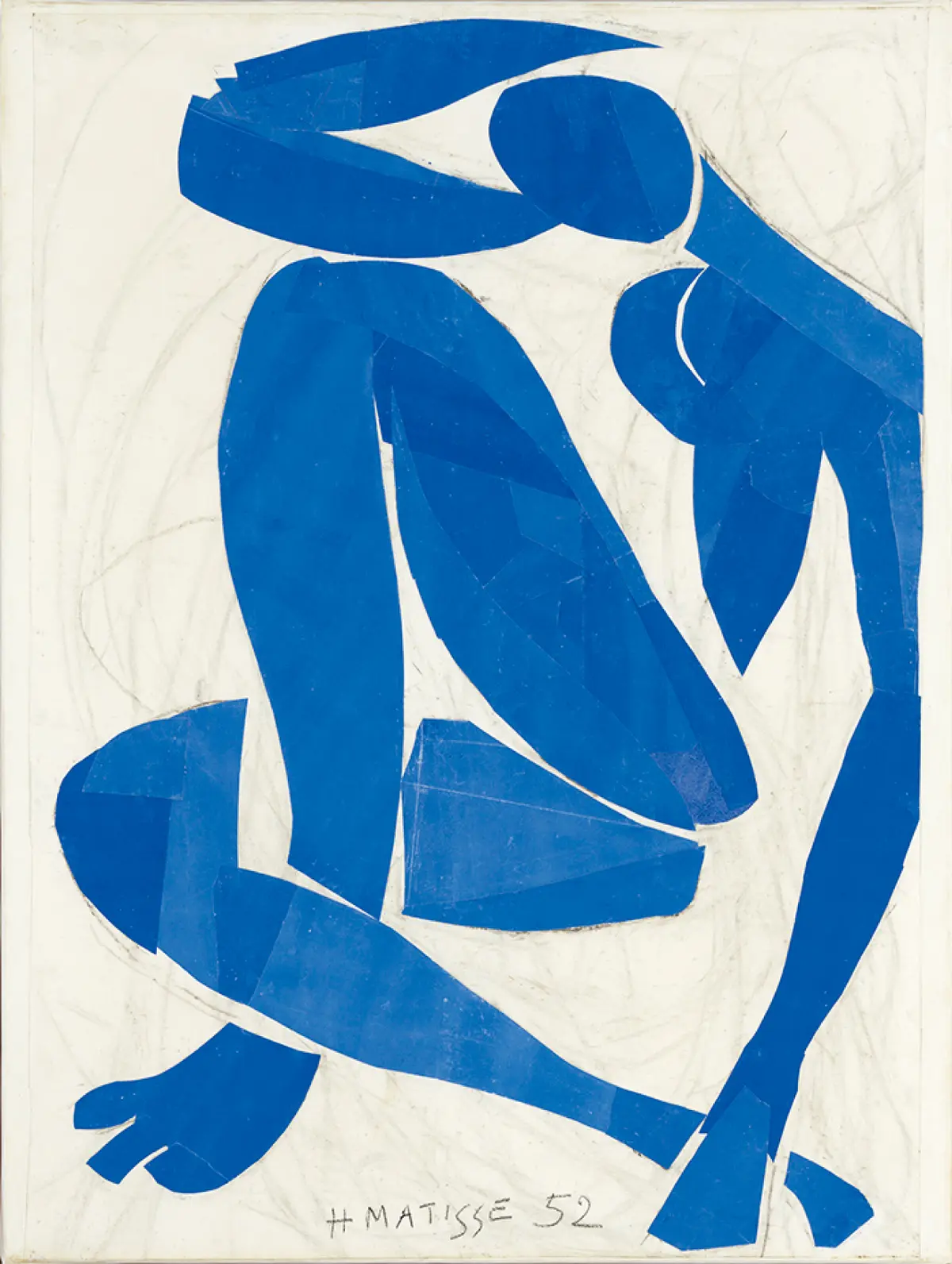 Henri Matisse《Blue Nude IV》