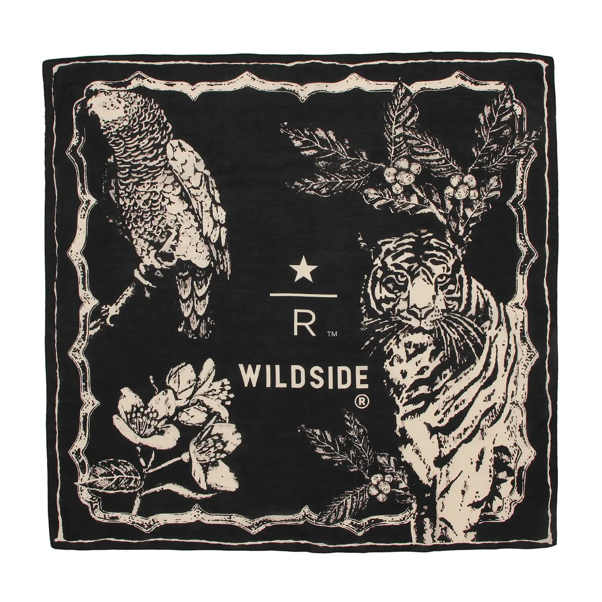 【新品未開封】WILDSIDE スターバックス リザーブ® スカーフ コーヒー STARBUCKS RESERVE ROASTERY TOKYOWILDSIDE スターバックス
