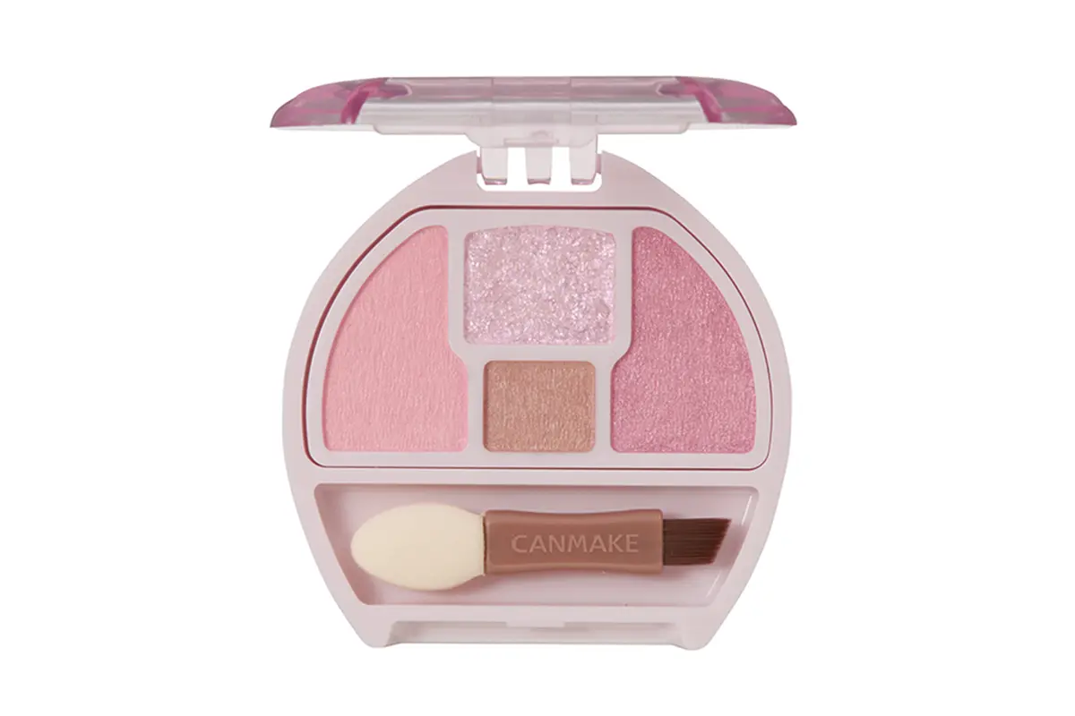 キャンメイク 「プランぷく コーデアイズ」 アイカラー アイシャドウ アイパレット 涙袋メイク 製品画像 2025夏コスメ 新作 夏新色 限定色