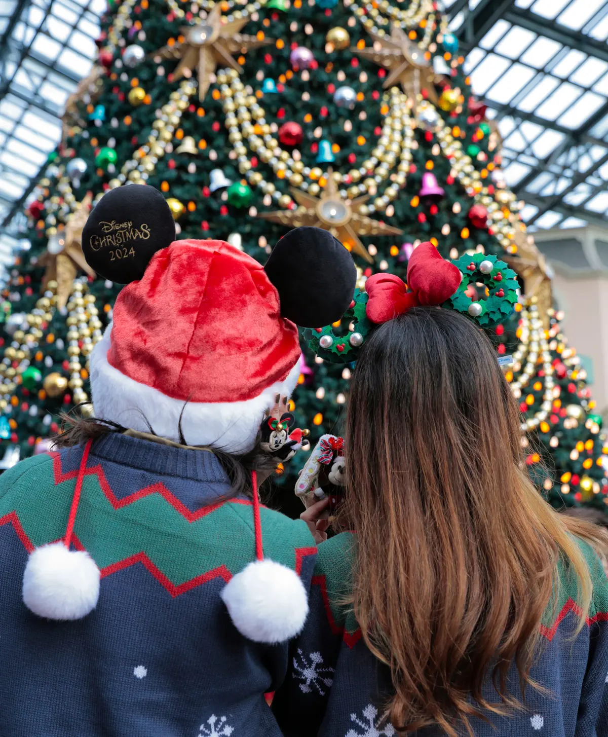 ディズニー　クリスマス　かぶりもの　2024