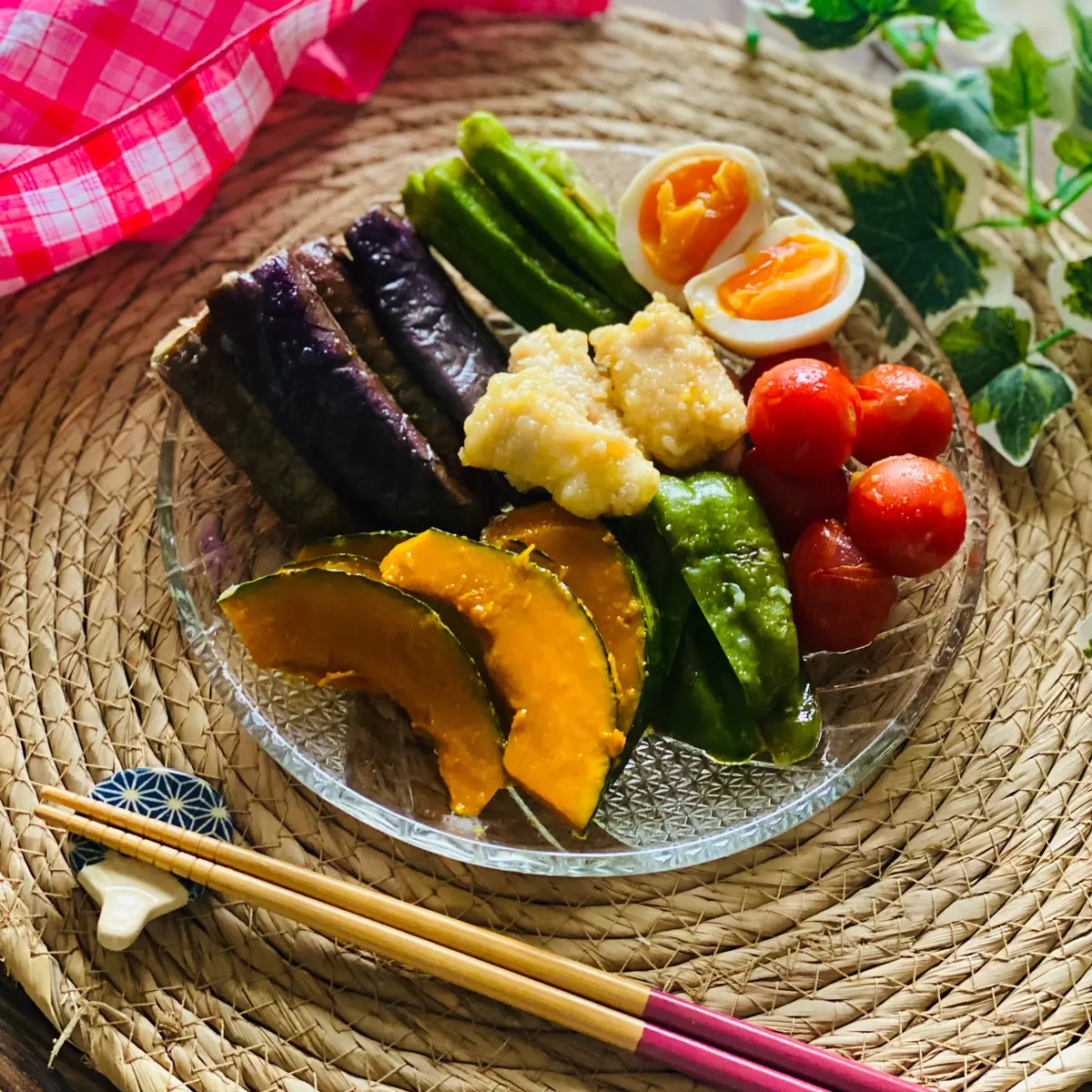 夏野菜の焼き浸し