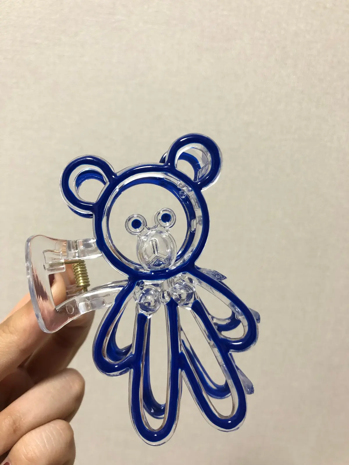 【DAISO】ゆるくまが可愛いヘアクリッの画像_1