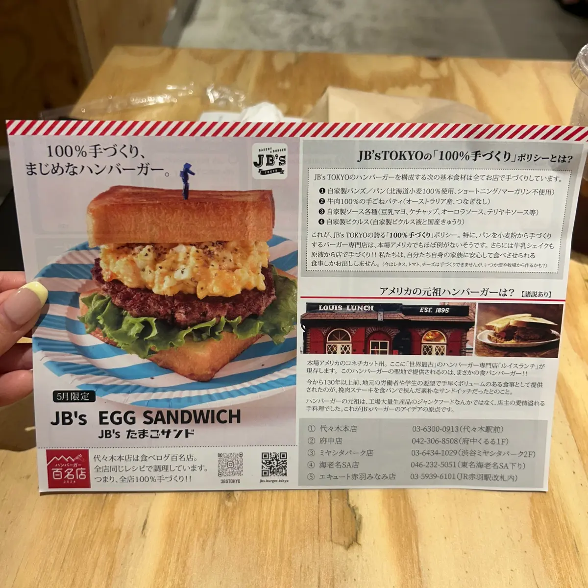 【赤羽】代々木の食べログ百名店バーガーをの画像_1