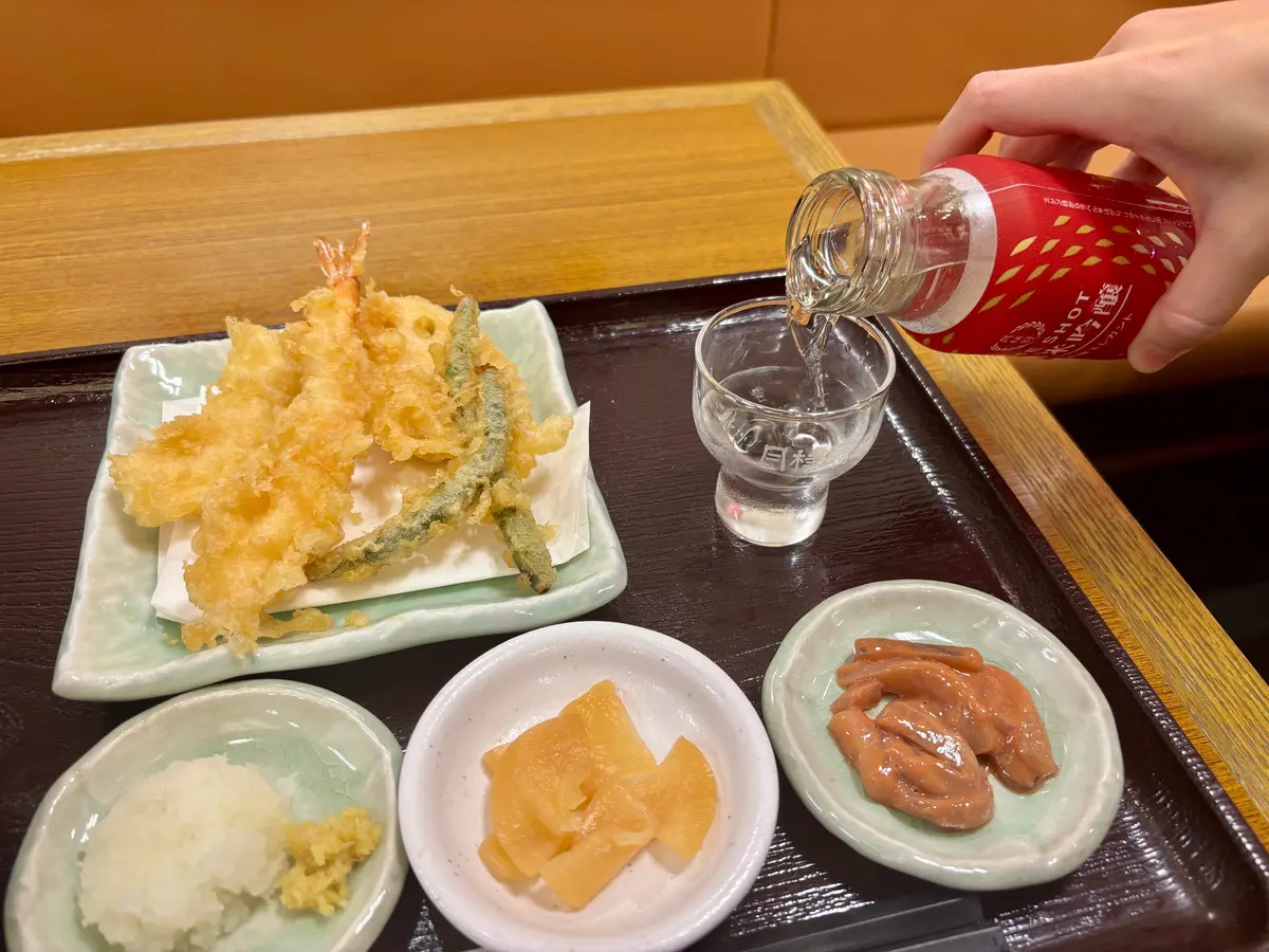 【天丼てんや〝ちょい飲み🍶〟】量も値段もの画像_1