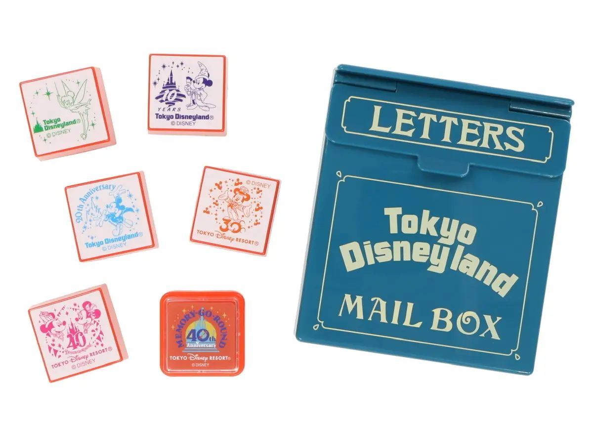 東京ディズニーリゾート40周年グッズのスタンプセット