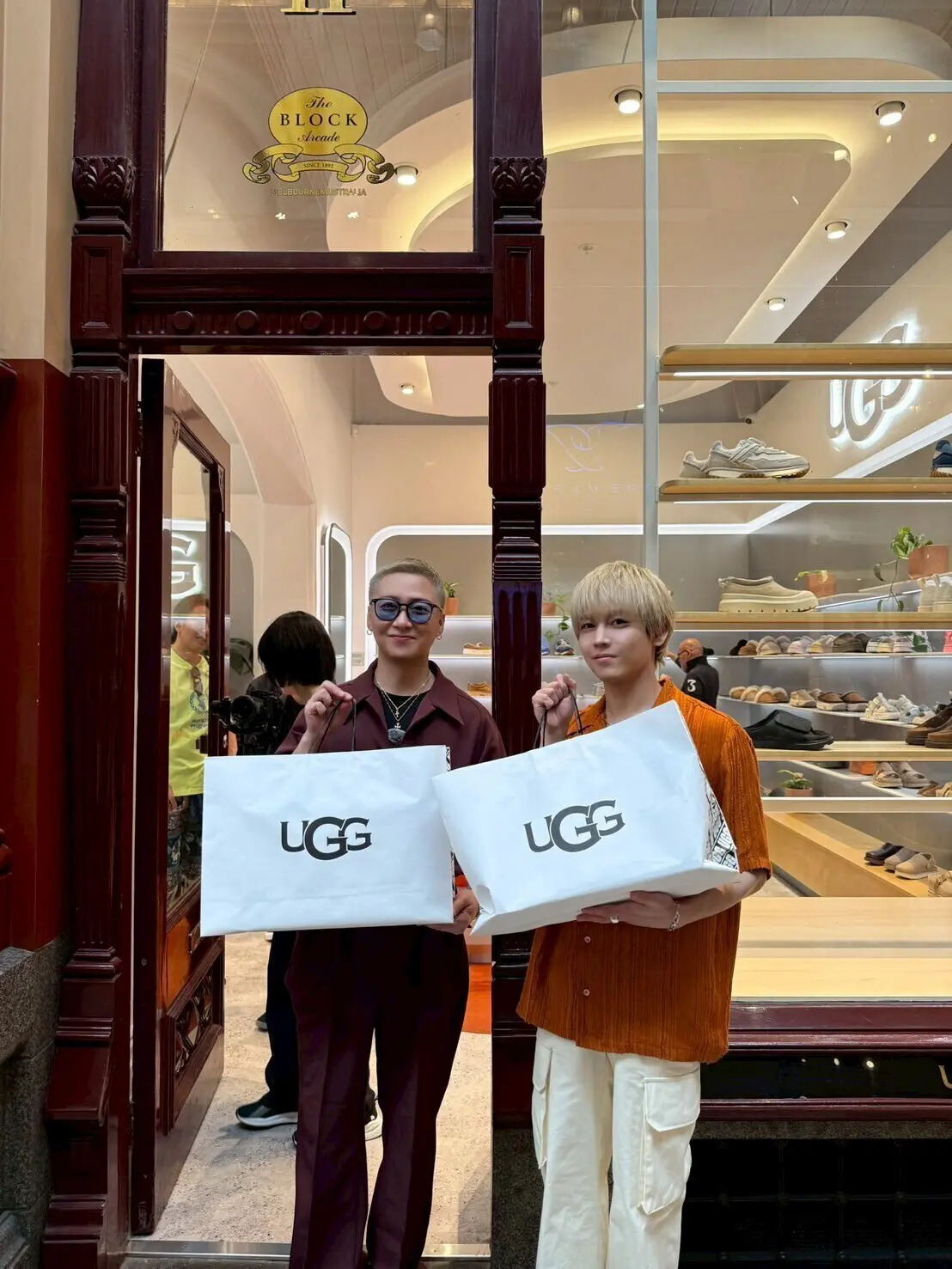 Da-iCE 岩岡 徹 大野雄大 オーストラリア・メルボルン旅 ロイヤルアーケード UGG アグ ショッピング お買い物