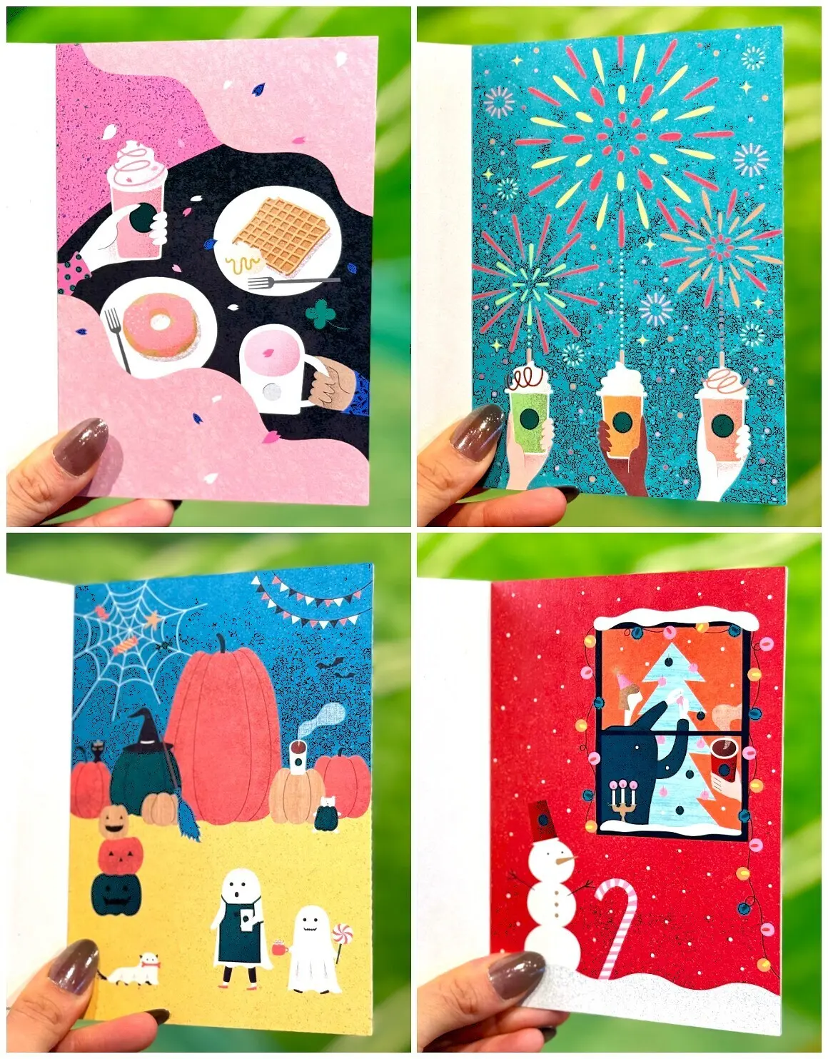 スタバリワード「ポストカードブック“Seasonal Joy”」