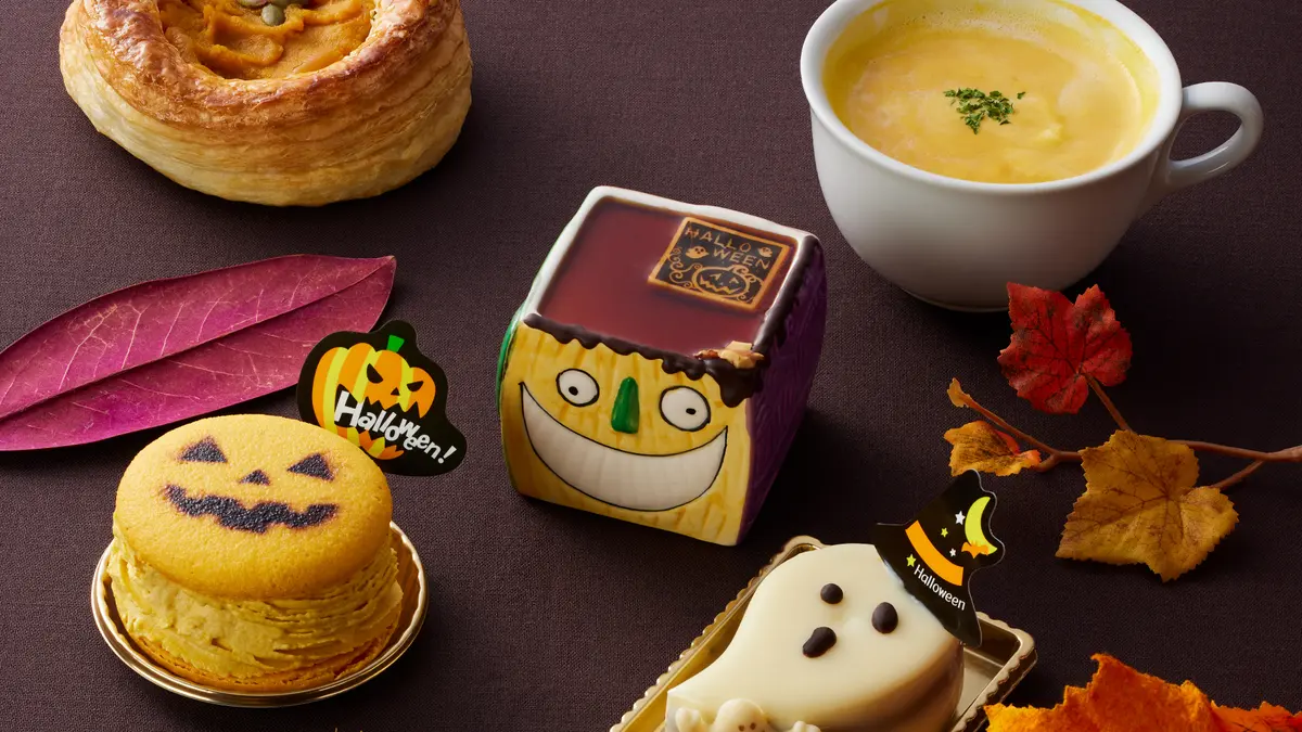 ハロウィンの魔法にかかったキュートなスイーツを販売