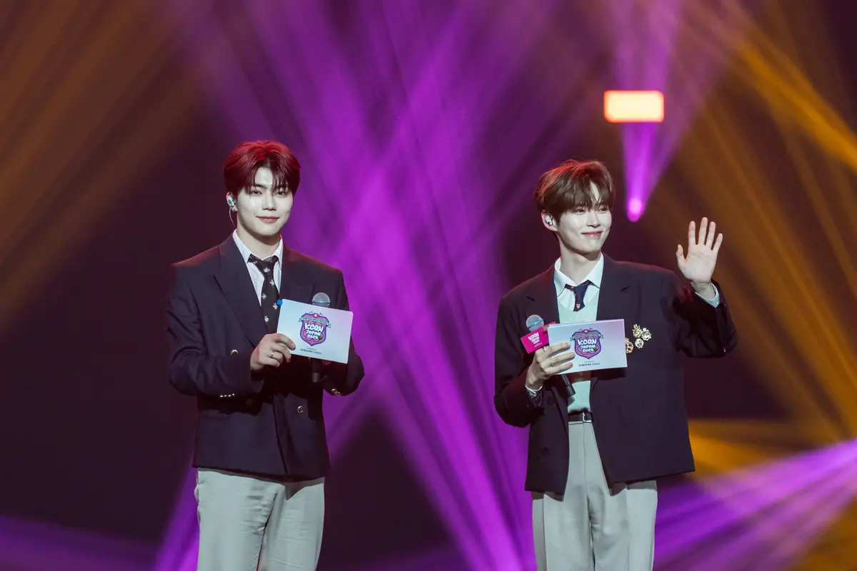 ZEROBASEONEのソン・ハンビンとパク・ゴヌク