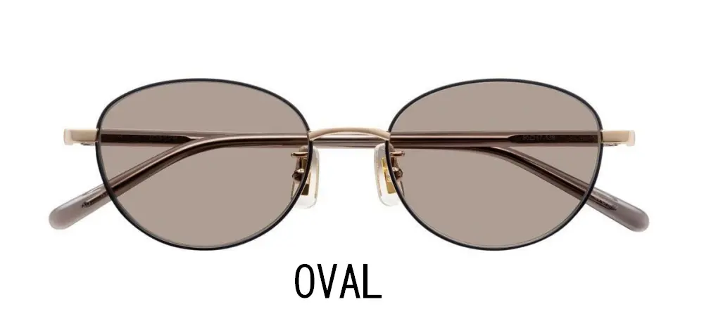 『JOSEPH（ジョゼフ）』のオーバルフレームサングラス