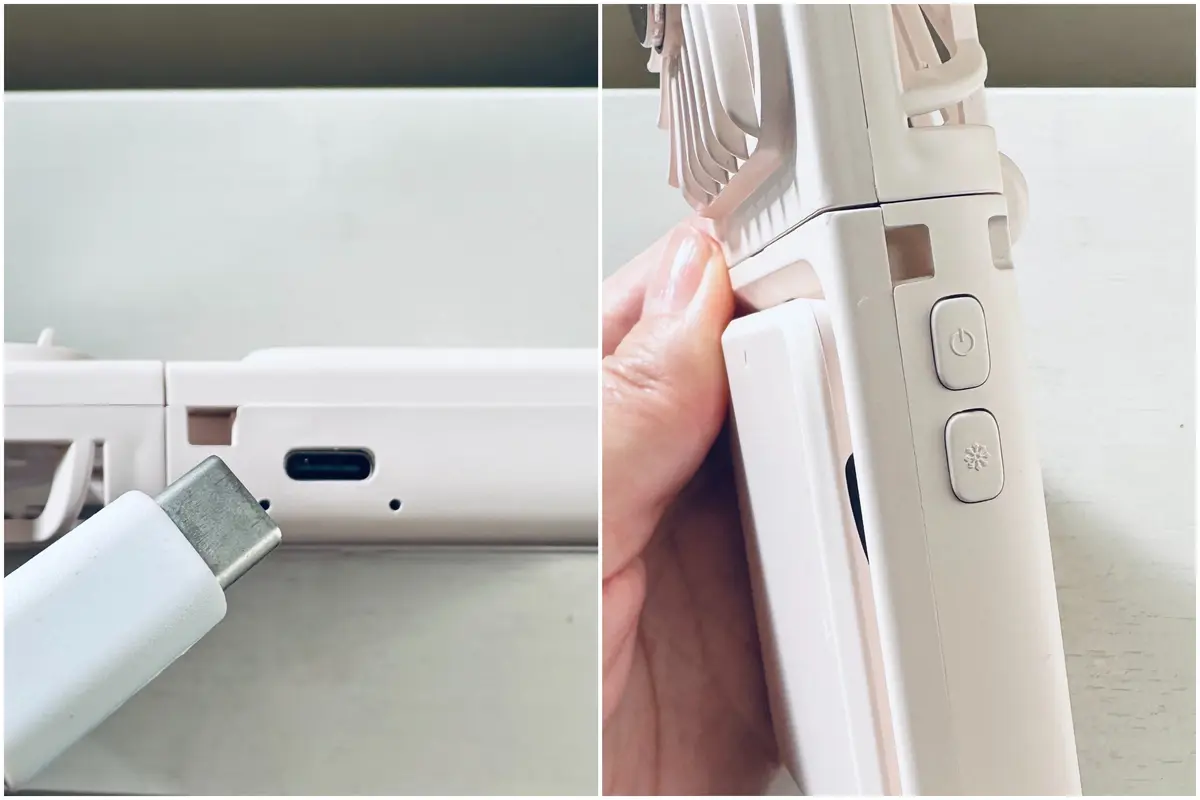 3COINS（スリーコインズ／スリコ）で人気のペルチェ付き4WAYハンディファン