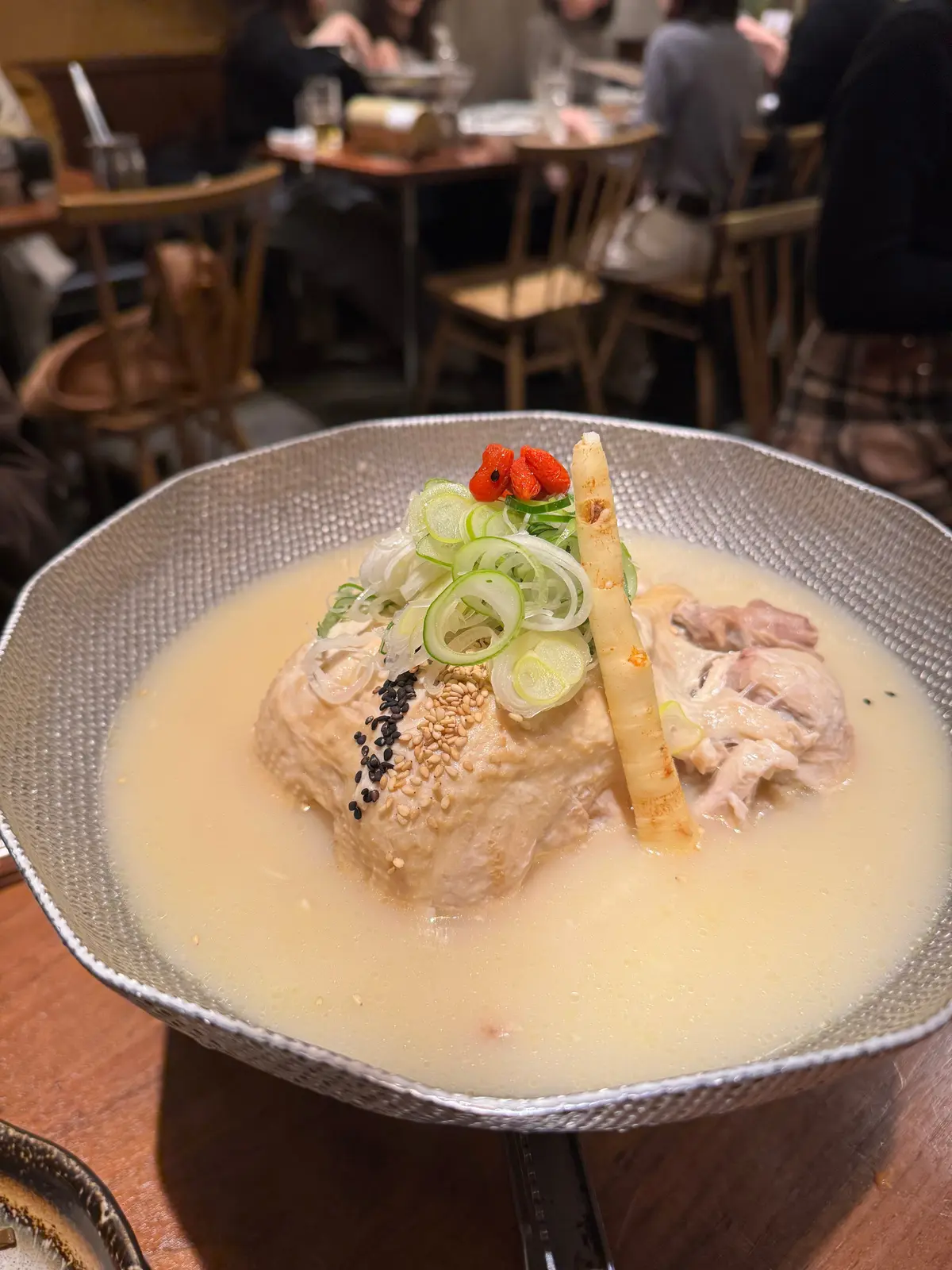 CLASSIC参鶏湯 恵比寿「CLASSIC参鶏湯堪能コース」の参鶏湯