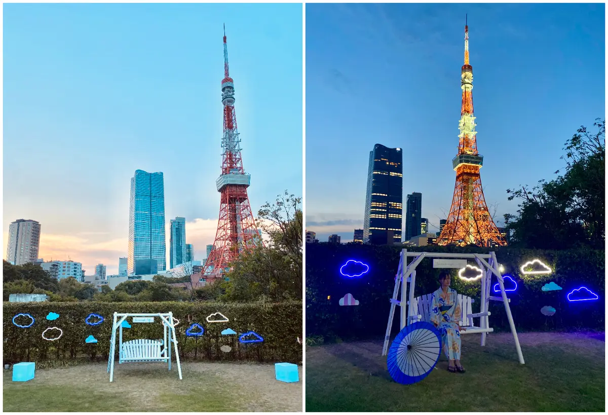 スズムシカフェ2023 空色装飾