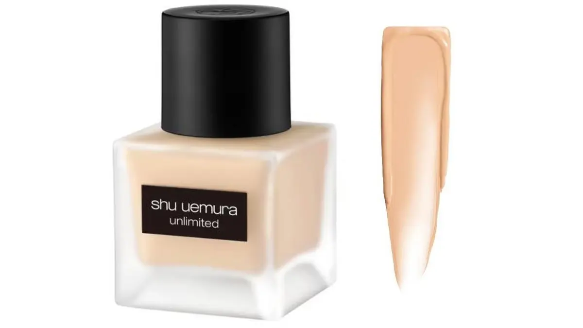 シュウ ウエムラ アンリミテッド ラスティング フルイド　商品画像 テクスチャー画像 2025崩れない名品ベースメイク