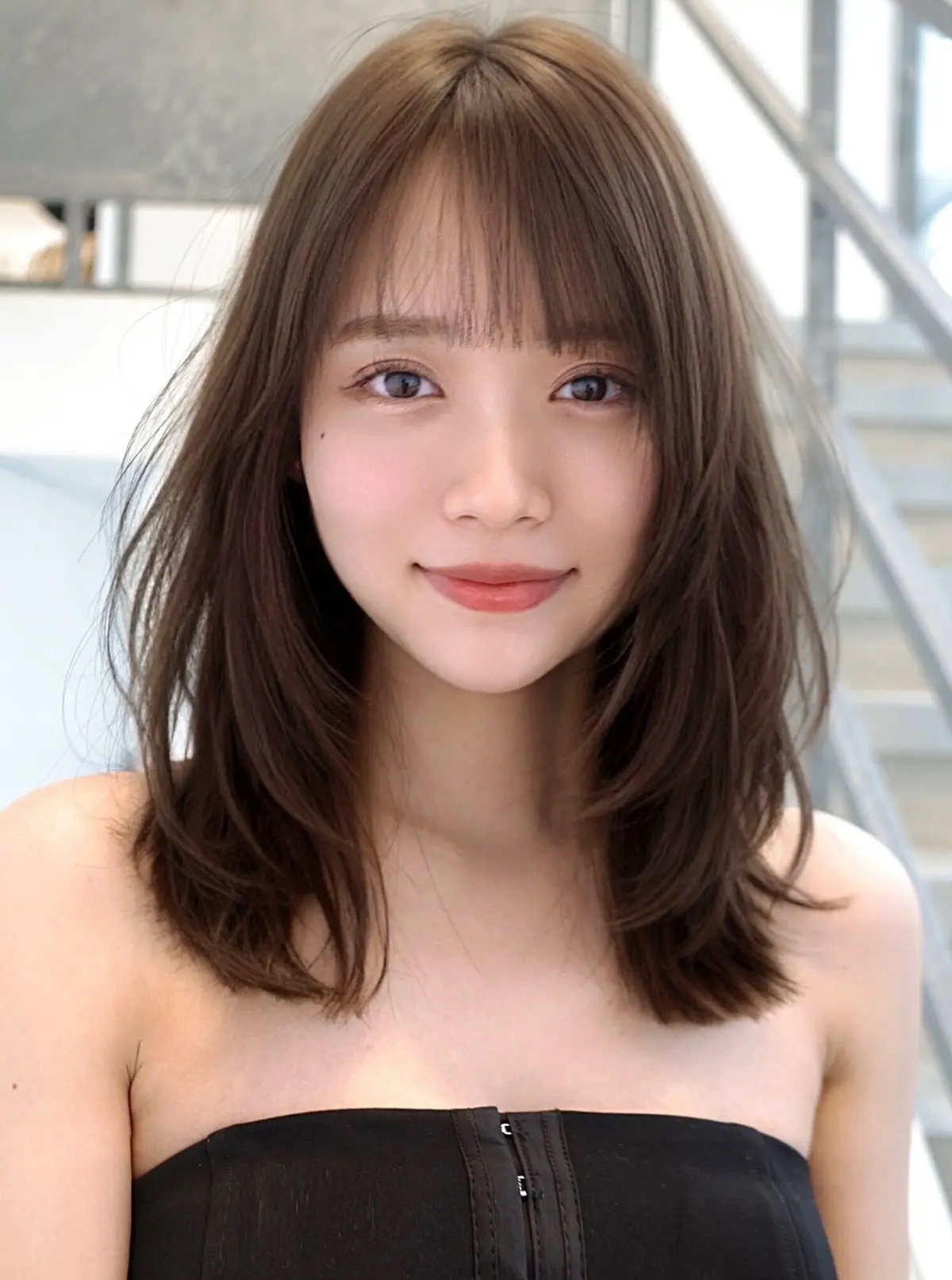【時短で通勤にもおすすめヘア】小顔ミディの画像_2