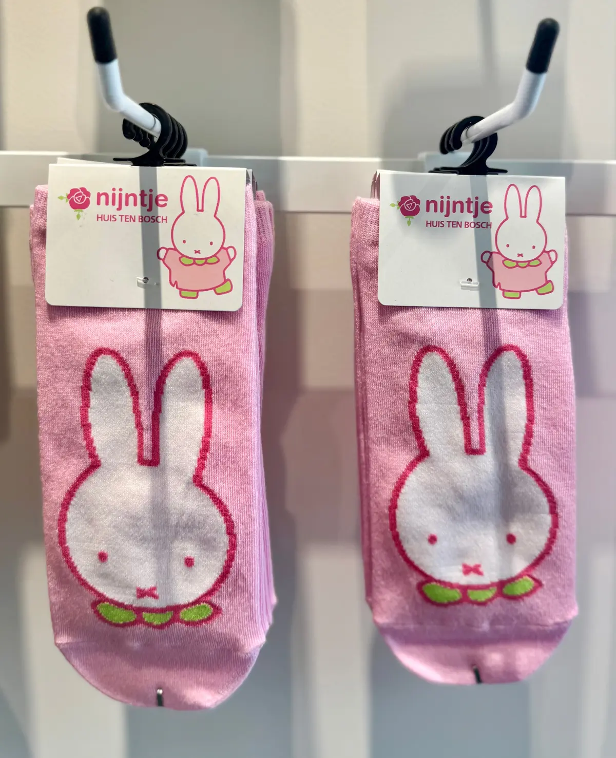 ミッフィーグッズ「フラワーナインチェ レディースソックス」※ハウステンボス限定（¥600）別パターン