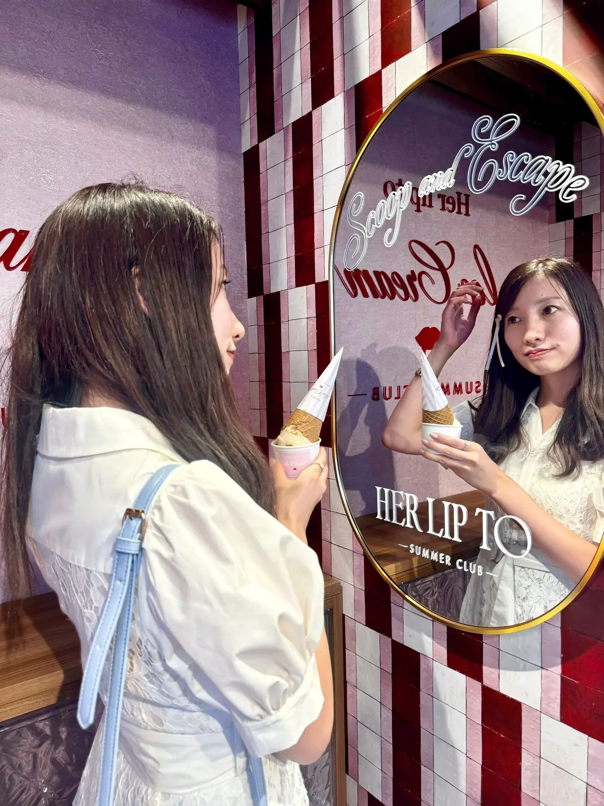 Herliptoアイスクリーム鏡