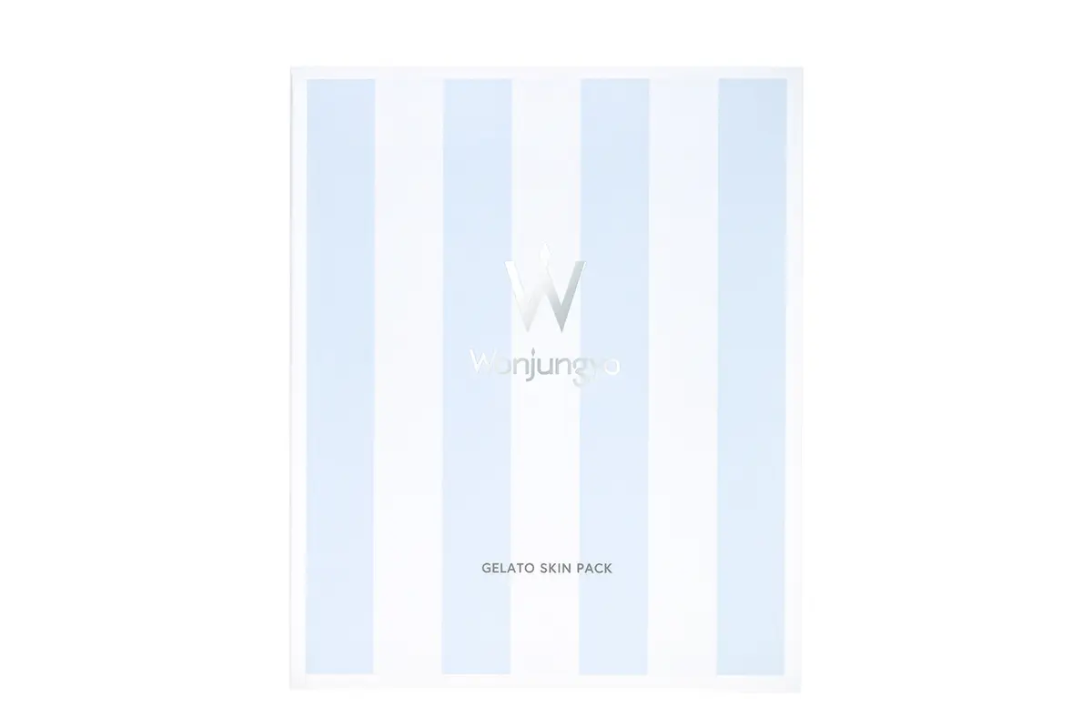 ウォンジョンヨ ジェラートスキンパック 部分用シートパック 製品写真 限定アイテム 2025夏コスメ