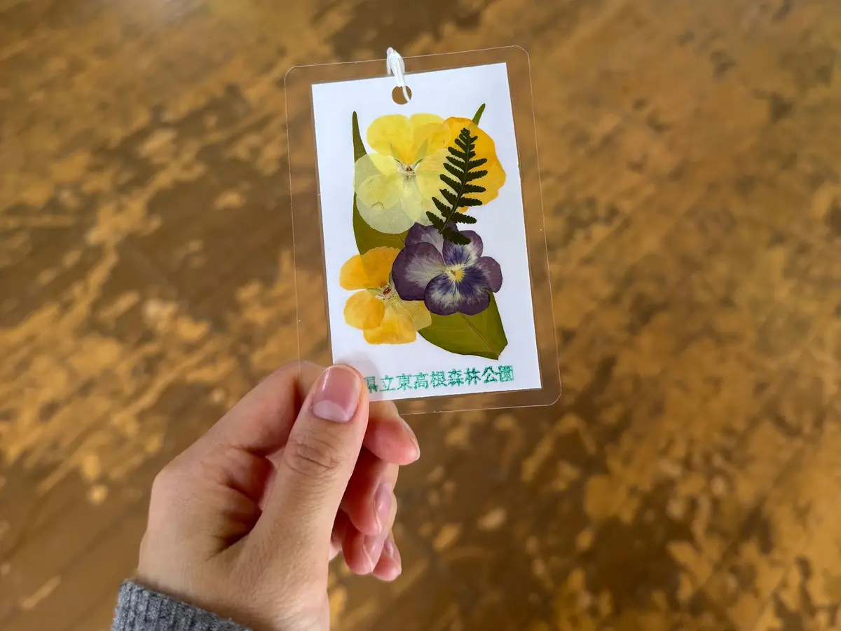 手作りのしおり