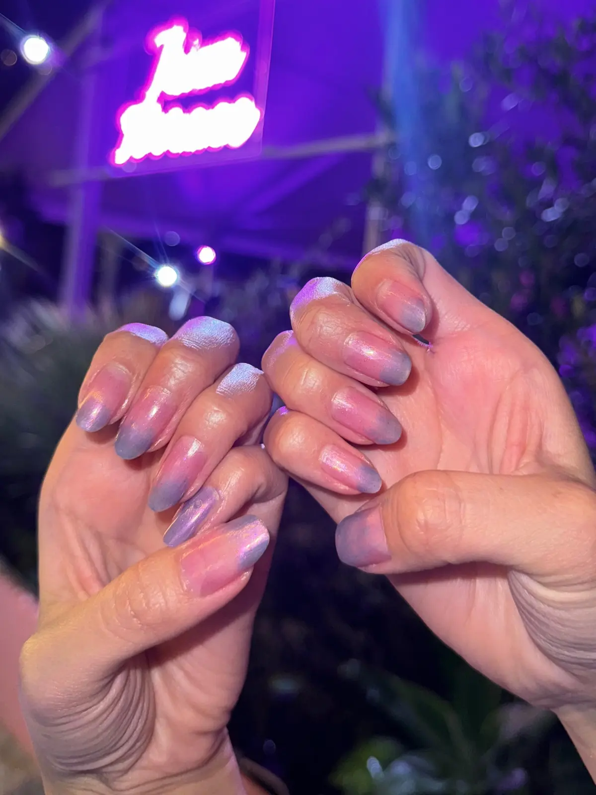 ナイトプールネイル