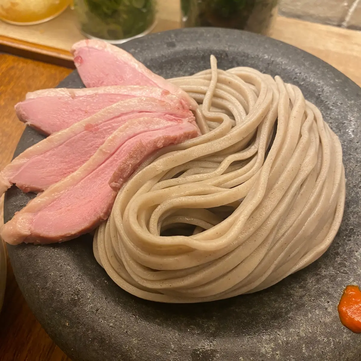 塩鴨のつけSOBA