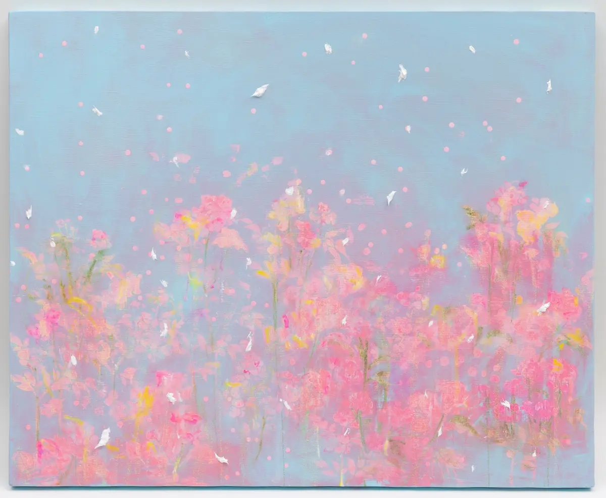 “Heavenly” -2024- 652mm x 803mm(F25)　Oil on canvas