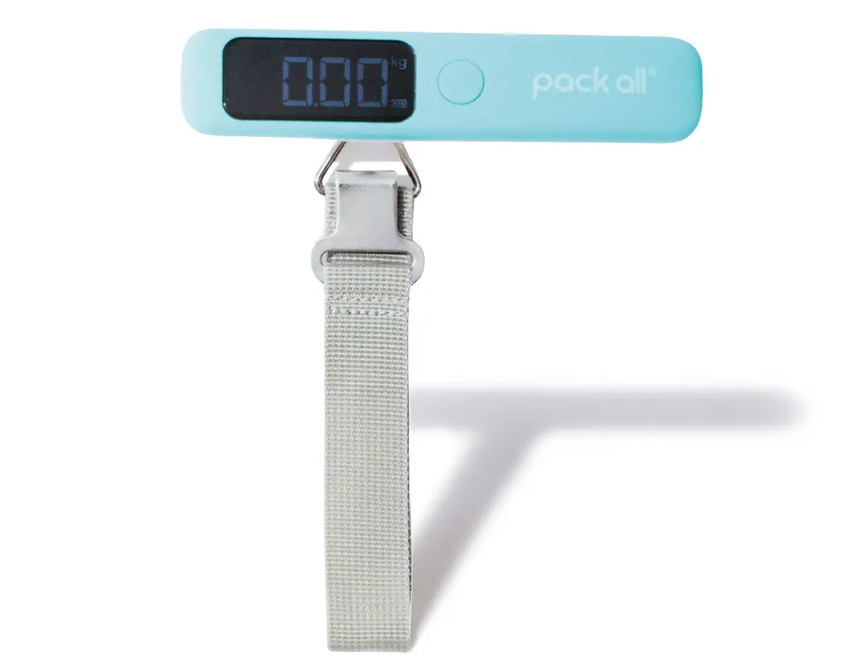 旅行におすすめ便利グッズ　『pack all』Digital Luggage Scale