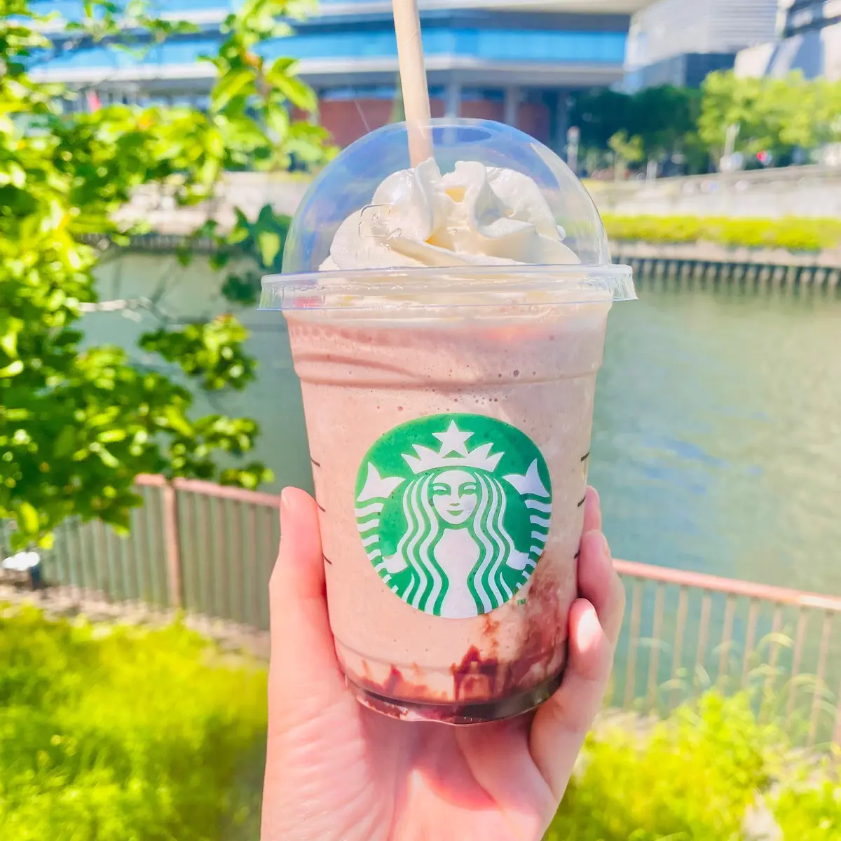 BLACKPINK風フラペチーノ