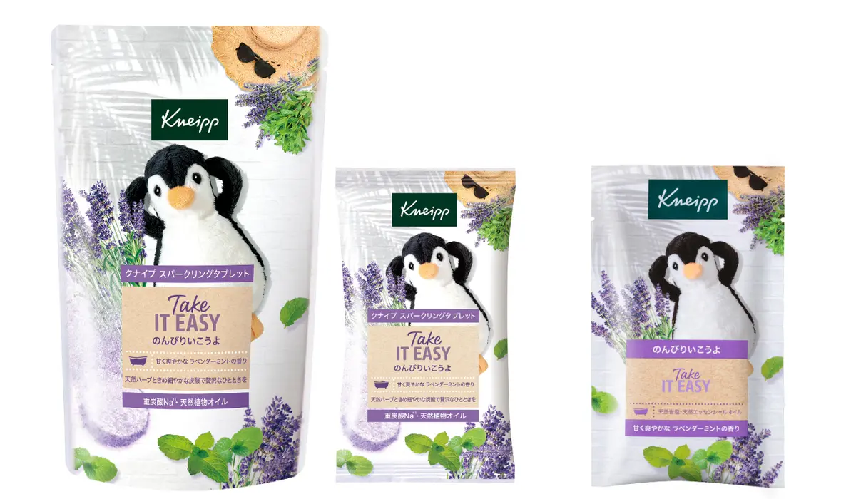 クナイプ　入浴剤　バスソルト　スパークリングタブレット　限定品　製品画像