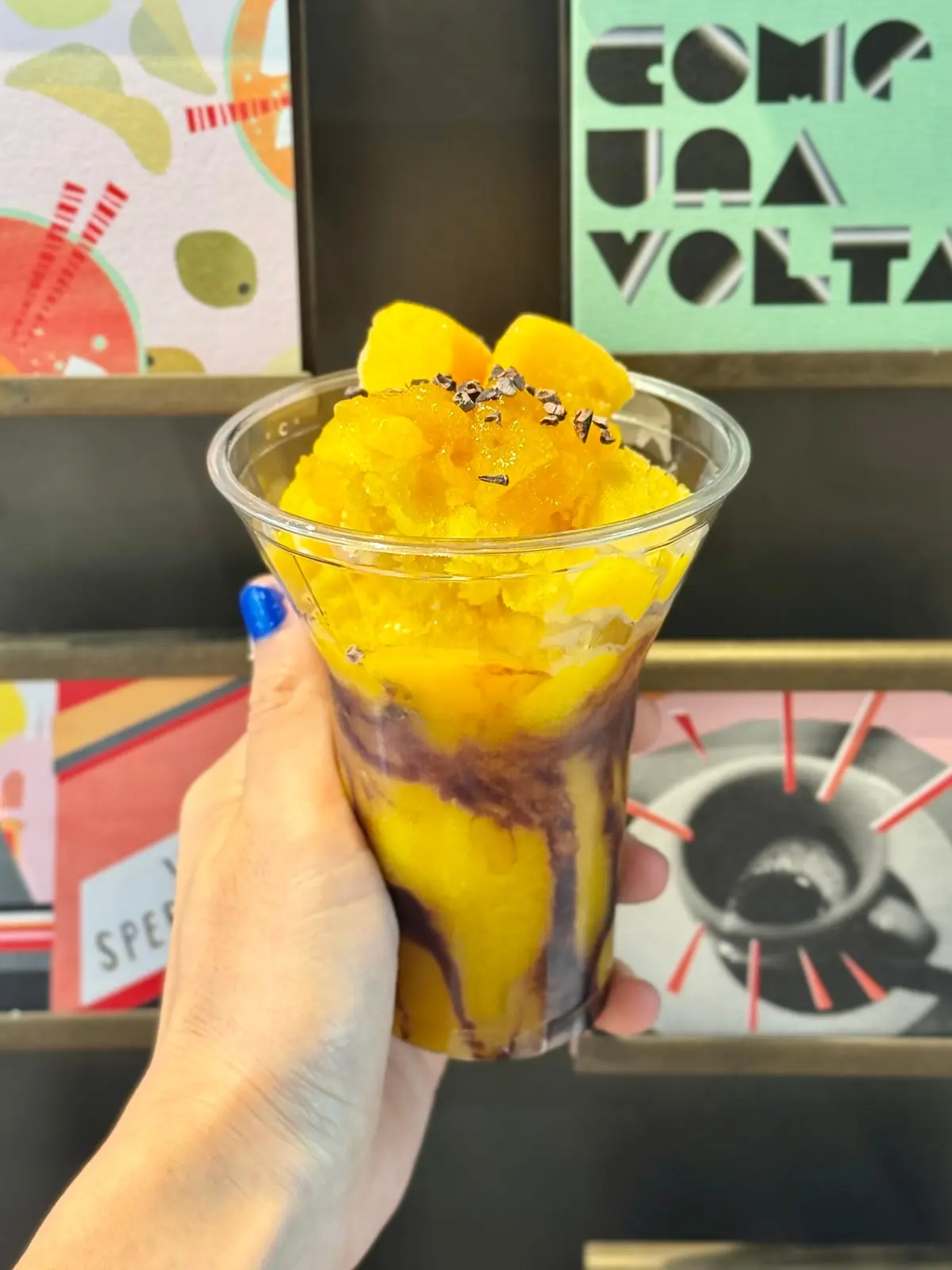 スタバプリンチ『グラニータ マンゴー & パッションフルーツ