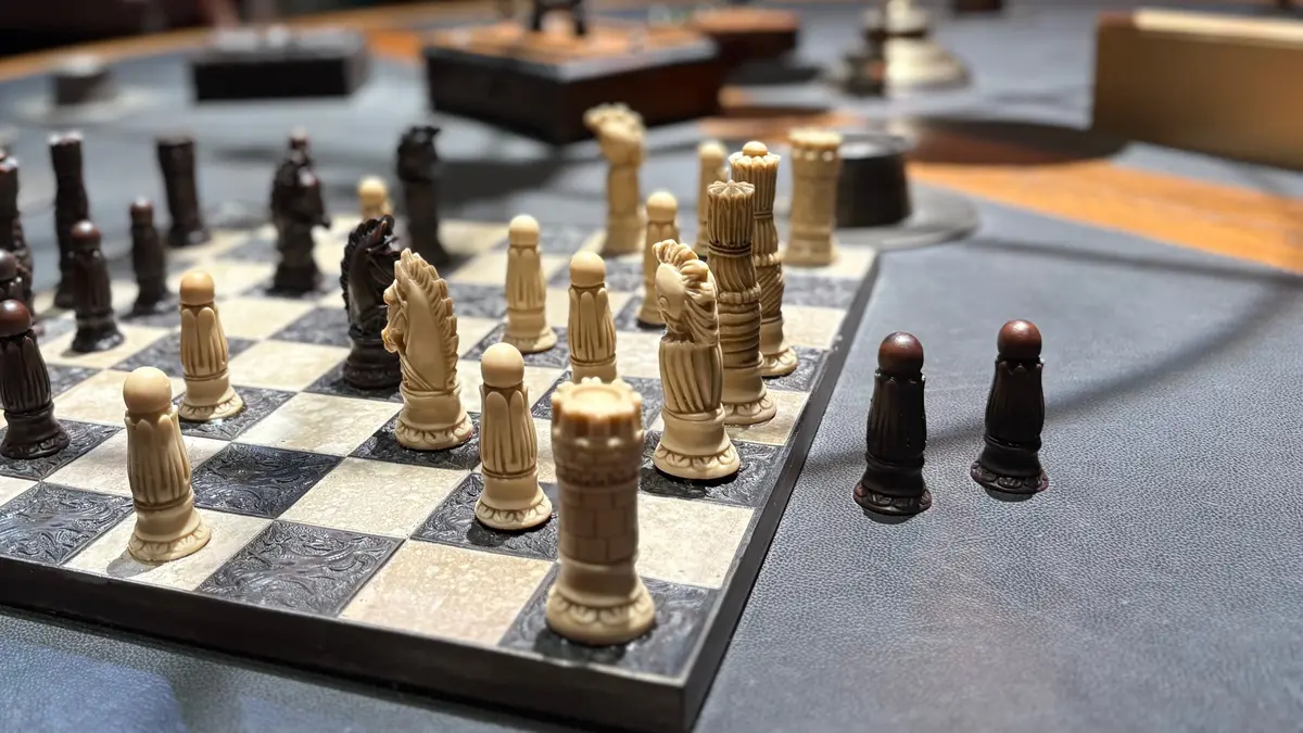 ツアー中：卓上チェス