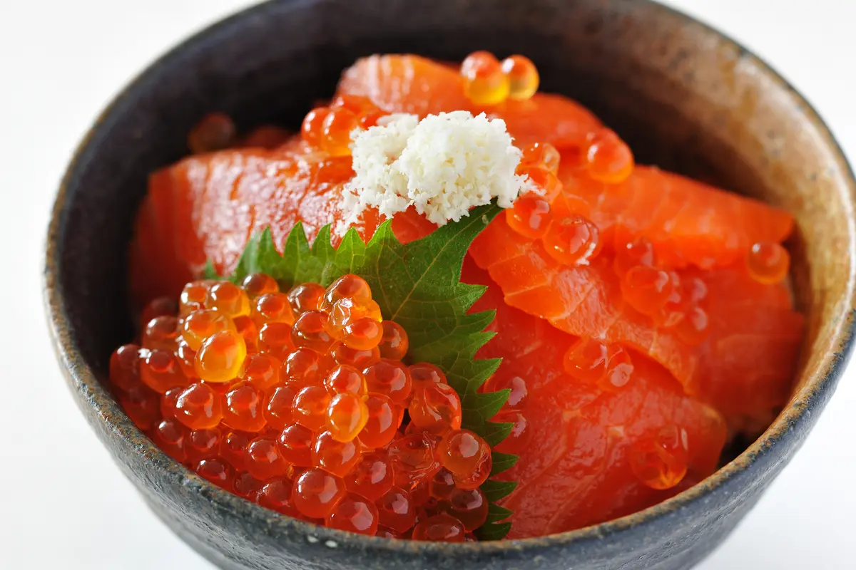 『トマム』鮭親子丼