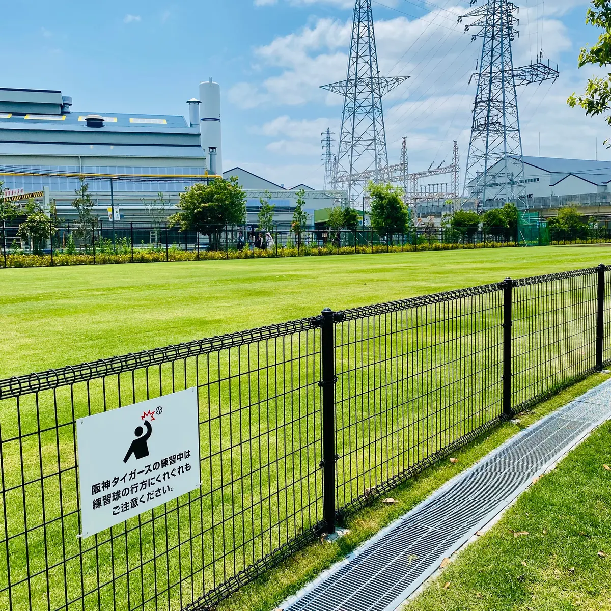 タイガース練習場